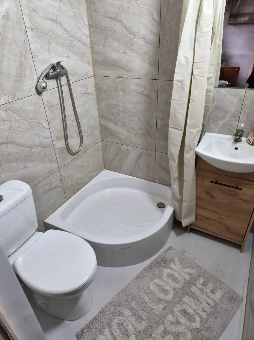 Cottage interior, kitchenette view